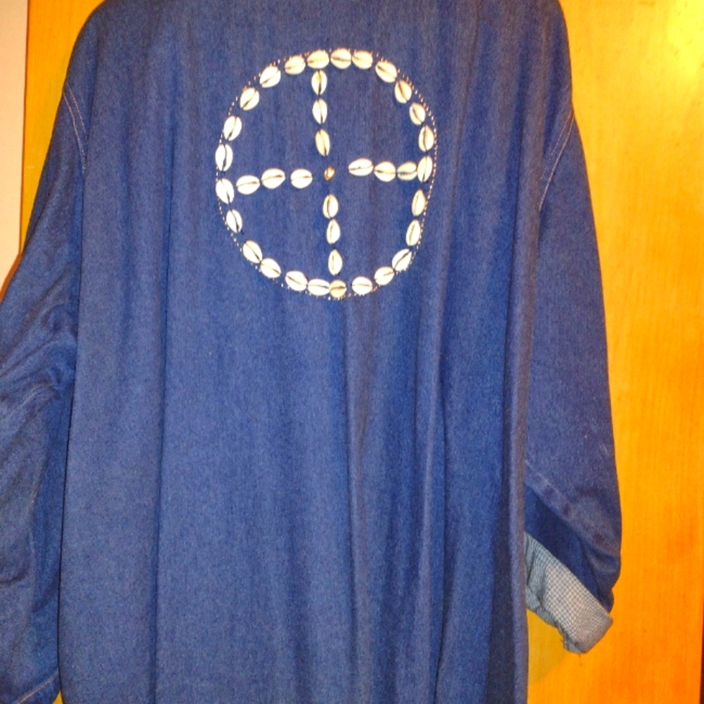Denim duster